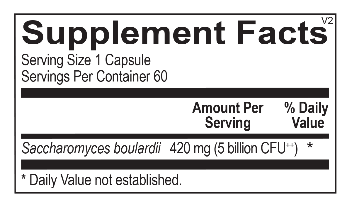 Saccharomyces boulardii  60 CT