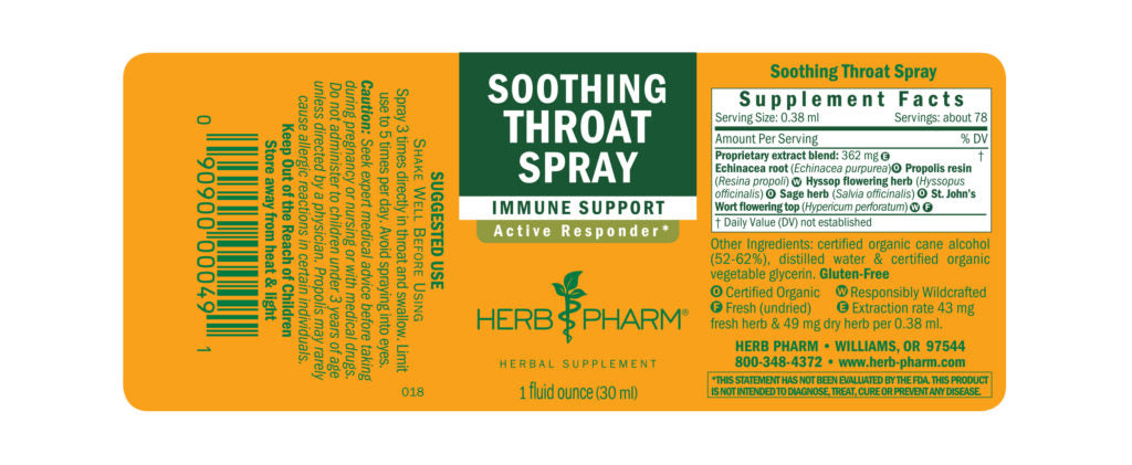 Soothing Throat Spray