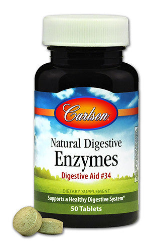 NATURAL DIGESTIVE ENZYMES DIGESTIVE AID #34